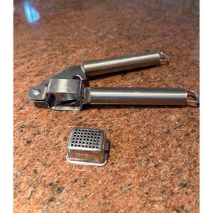 Stainless Steel Garlic Press